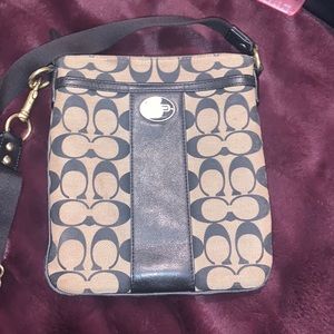 Coach Logo Crossbody Bag